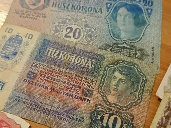 Staré bankovky Rakousko-Uherska (2 sada) - 15