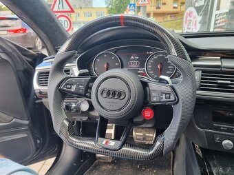 AUDI VOLANT SPORTOVY so START/STOP - DRIVE SELECT karbonový - 15