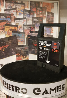 Videopac multikarta kazeta cartridge 200 hier + zoznam - 15