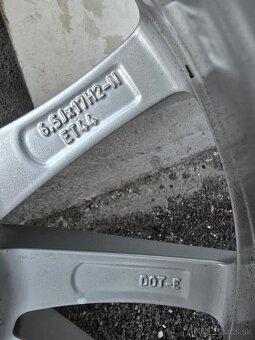 Zimne kolesa Mercedes CLA,B,A 5x112 r17 205/55 r17 Top Stav - 15