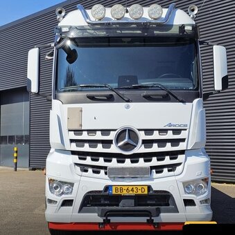 Mercedes-Benz Arocs 2553-8x4–Valník+HR-HMF 50 t/m+JIB-EURO 6 - 15