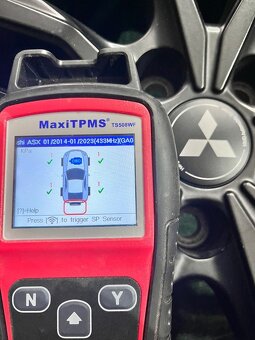 R17 Originál Alu Mitsubishi Outlander / Eclipse - ET 38 - 15