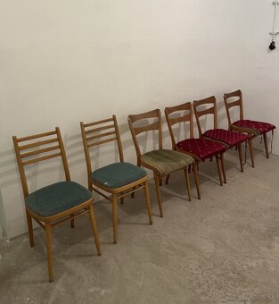 Poctivý retro rozkladací jedálenský stôl z masívu 70 roky - 15