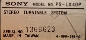 Predám gramo Fisher a Sony - 15