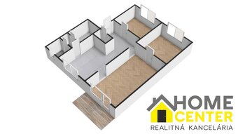 NA PREDAJ ZREKONŠTRUOVANÝ 3 IZBOVÝ BYT S BALKÓNOM, UL. DAMJA - 15