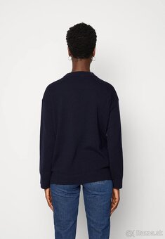 tmavomodrý sveter gant S - 15