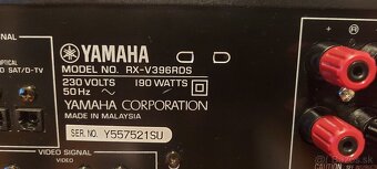 Predám receivery Yamaha : - 15