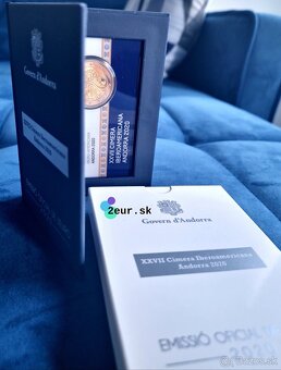 2eur.sk - pamätné 2€ euro Andorra - Proof + BU - 15