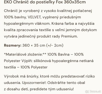 KLUPS Postieľka detská so zábranou Noah biela 120x60 cm - 15