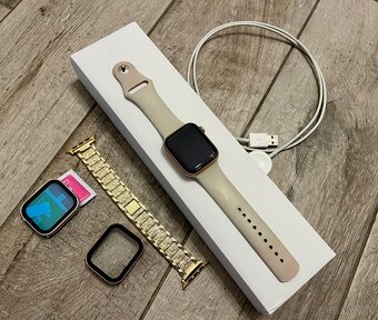 Predám Apple Watch Series 6 – 44 mm Gold - 15