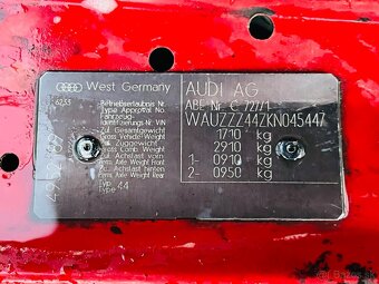 Audi 100 C3 Cigaro 1.8 66kW 1985 - 15