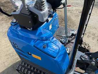 Minirypadlo RIPPA R15 ECO, motor kubota, nový stroj v záruce - 15