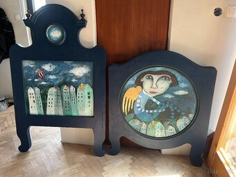 Neobaroková posteľ 90x200cm - 15