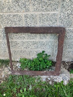 Liatinove platne, rošty,rámy na pec, kominová klapka - 15
