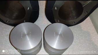 Válce písty těsnění kroužky čepy Ural M72 Dněpr Dneper K750 - 15