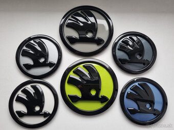 Farebné znaky - logo na ŠKODA - 15