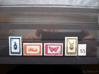Poštové známky č.499 - FAUNA, flóra a rôzne III.-20 sérií - 15