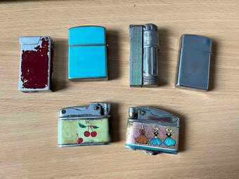 Staré zapaľovače aj Zippo a strieborné Kablo - 15