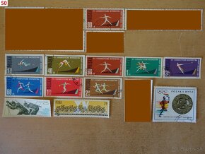 Nádherné poštové známky ŠPORT 2 - 15