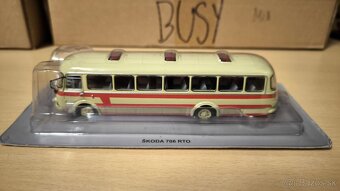 Kultovní autobusy minulé éry DeAgostini mierka 1:72 - 15