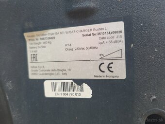 Podlahový čistiaci stroj Nilfisk BA 651 - 15