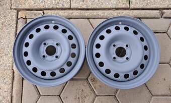 PLECH. DISKY PO 1 KUSE - ŠKODA, FIAT, PEUGEOT, FORD,RENAULT, - 15