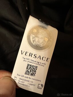 Pánska luxusná kožená vesta Versace - 15