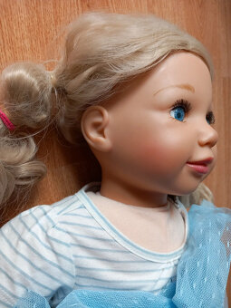 Bábika Sally 63 cm - minimálne hraný stav, bez vád - 15