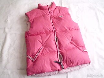 Napapijri dámska dievčenská obojstranná vesta perie S-M - 15