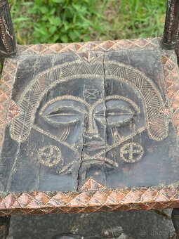 Africke drevene kresla - Chokwe - 15