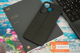 Puzdro s koženkovým vzorom pre Xiaomi / Redmi / Poco - 15