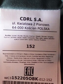 Zelená predĺžená bundička - 15