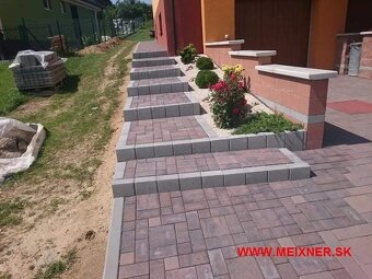 Pokládka zámkovej dlažby - 15