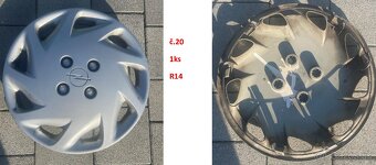 Predám rôzne puklice na disky – rôzne veľkosti a modely - 15