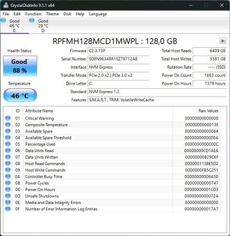 Lenovo S145-14IWL /Intel 4205U/8GB RAM/HD/SSD+HDD/Bat ok - 15
