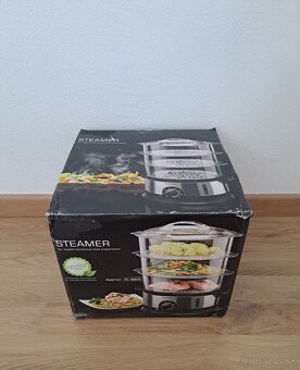 nový parný hrniec s časovačom, 800W , Approx.3l - 15