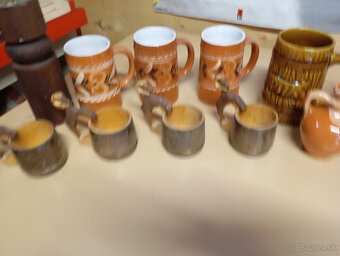 Všeličo krcahy,porcelán,poháre, vázy - 15