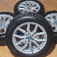 Predám letnú sadu alu. disky BMW 5x112 , 265/50 R19 - 15