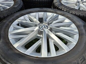 16" ALU 5x112 orig VW  +  215/60 r16 do 8,5mm,REZERVE - 15