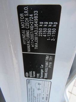 HYUNDAI TUCSON 2.0 CRDI 4WD AUTOMAT DIESEL - 15