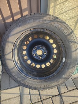 Plechové disky 5x112 R16 + pneu 215/65 R16C - 15