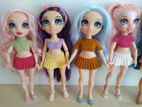 na bábiky Rainbow high top sukňa šaty oblečenie Barbie - 15