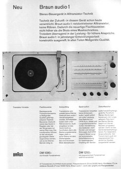 Braun Audio M1 》Stereo-Steuergerät in Alltransistor-Technik - 15