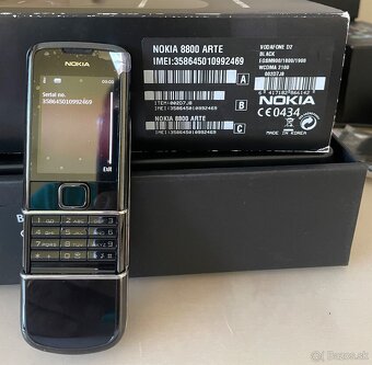 Nokia 8800 arte black top stav - 15