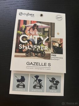 Cybex - Gazelle S Twin - súrodenecký kočiar - 2 kombinácia - 15