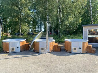 Hottub, drevený kúpací sud - 15