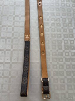 Obojk+vodítko Louis Vuitton - 15