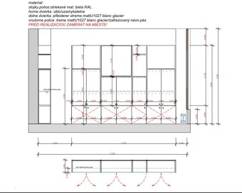 Luxusné predajné vitríny s LED osvetlením - 15