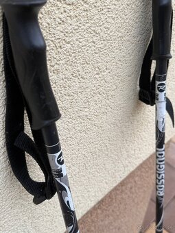 Dievčenské zjazdové lyže Rossignol+palice - 15