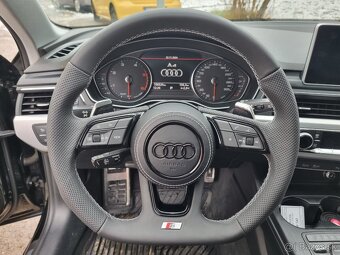 AUDI S-kovy VOLANT MULTIFUNKCNY S PÁDLAMI A3 A4 A5 A6 Q5 Q7 - 15